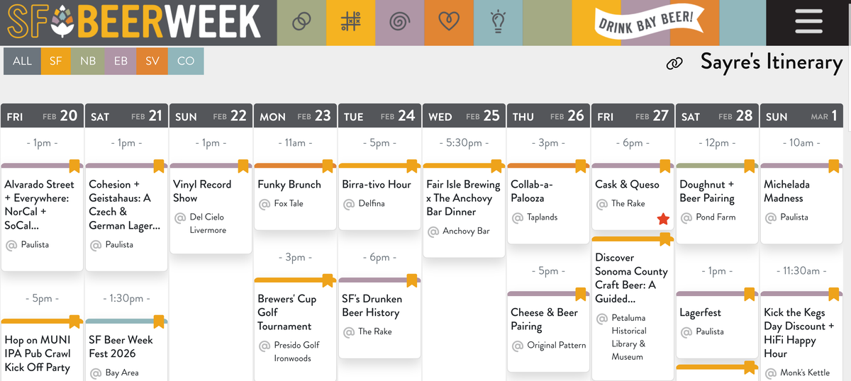 Beer Week 2026 Event Listings Are Live!